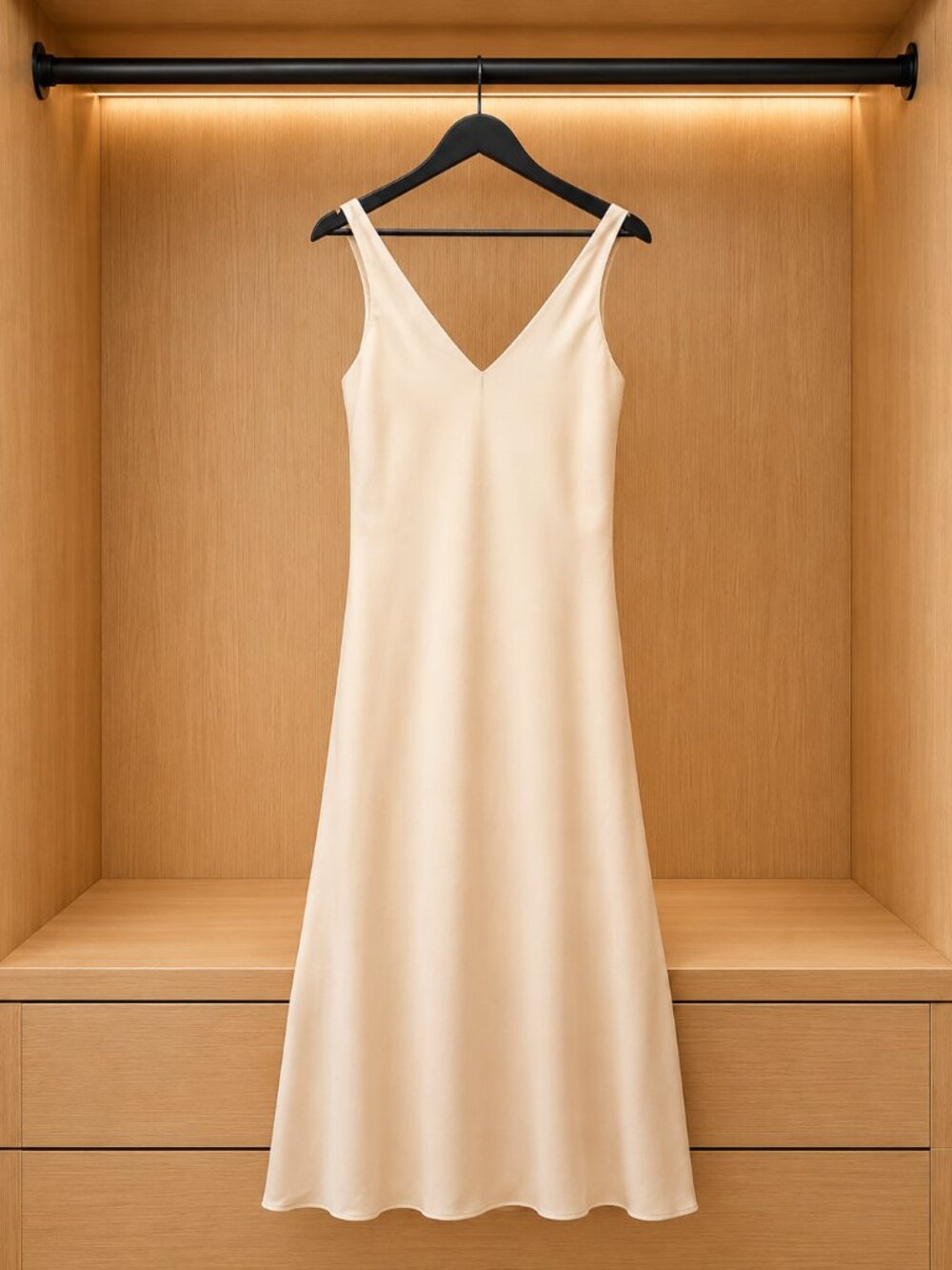 Line & Dot Loulou Satin Dress